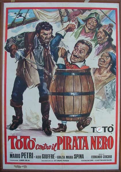 Тото против Черного пирата (1964)